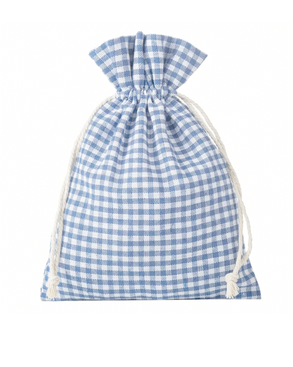 Saco de Pano - Azul www.mariamarket.pt