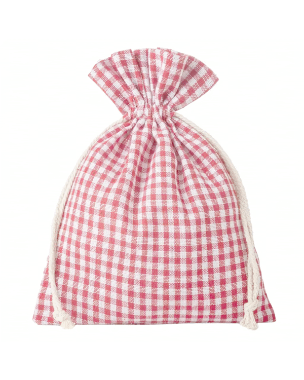 Saco de Pano - Vermelho www.mariamarket.pt